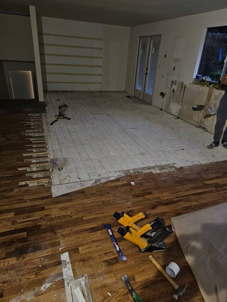 home remodel flooring
