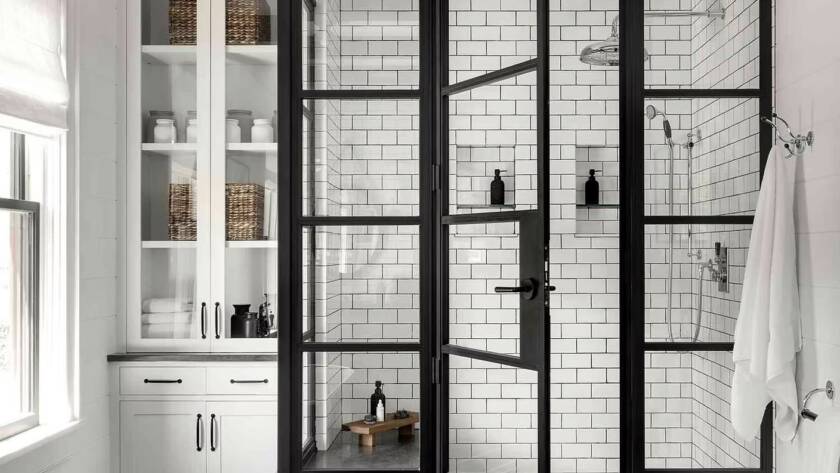 industrial bathroom remodel