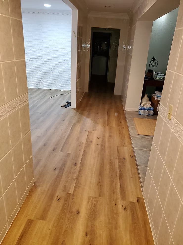 home remodel, new floors