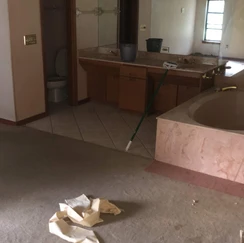 before bathroom remodel