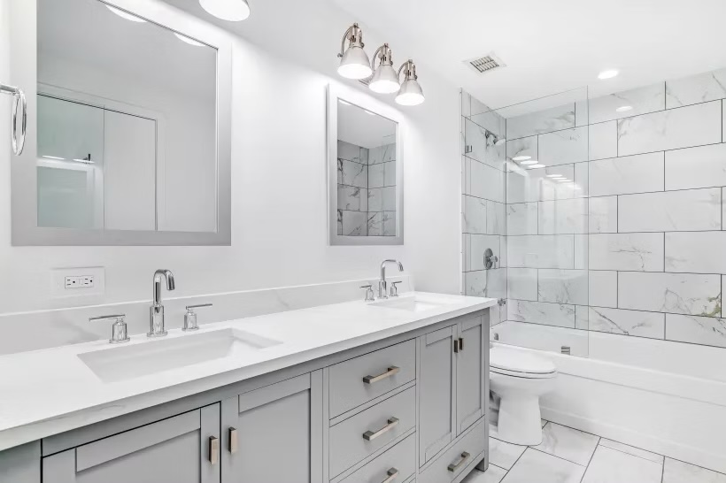 modern bathroom remodel