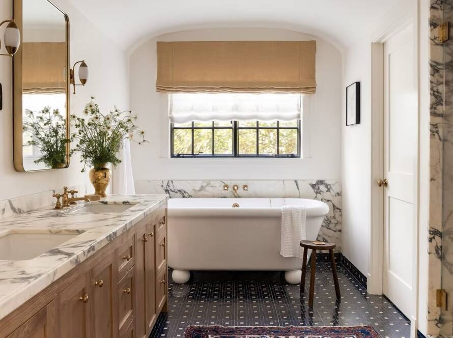 farmhouse bathroom remodel