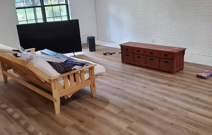 home remodel, new floors