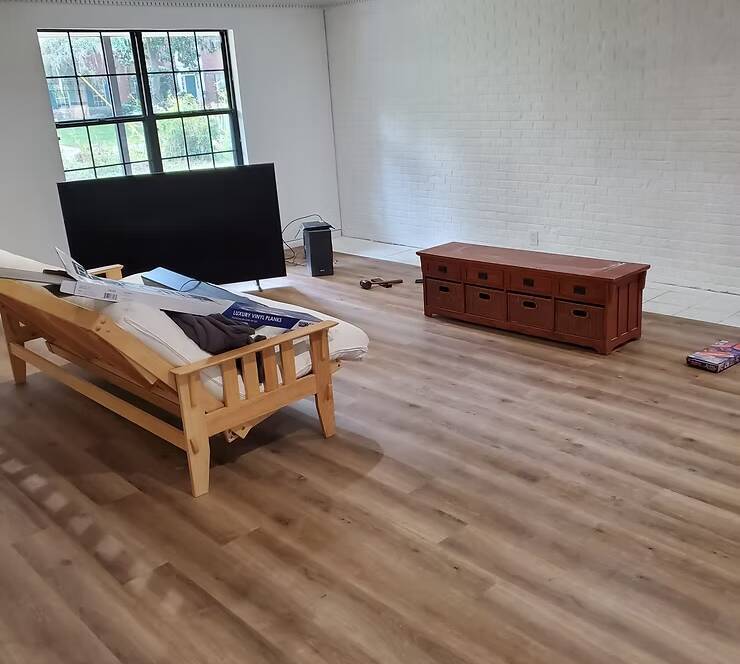 home remodel, new floors