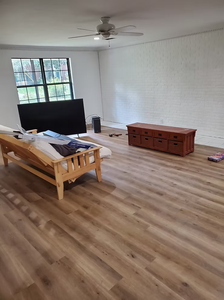 home remodel, new floors