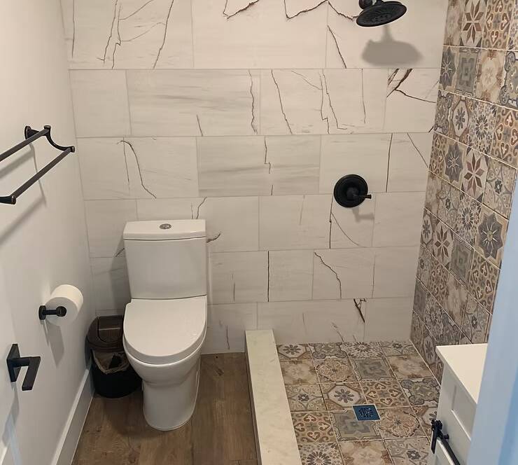 bathroom remodel