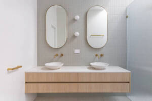 modern inspired bathroom