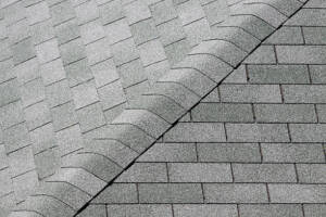 asphalt tile roof